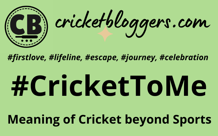 #CricketToMe